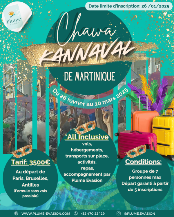 Séjour de groupe : Chawa Kannaval