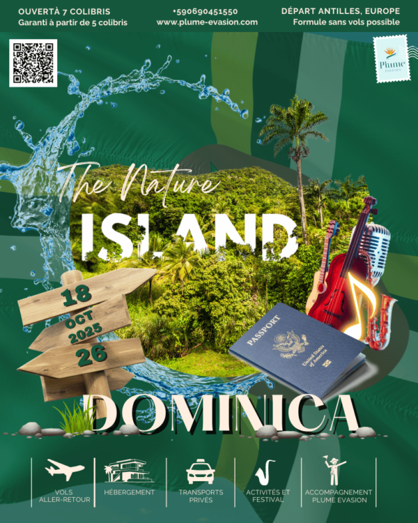 Séjour de groupe : Dominica, the Nature Island